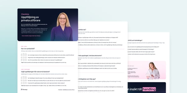 Uppföljning av privata utförare