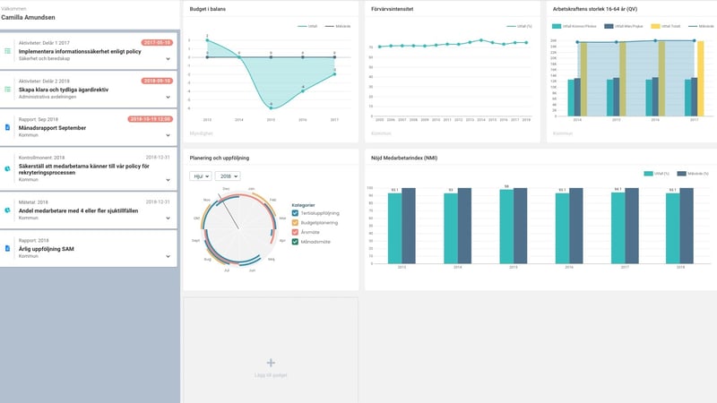 8. Visuell dashboard