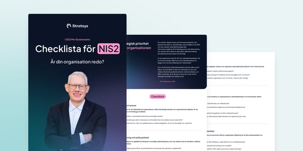 Checklista för NIS2