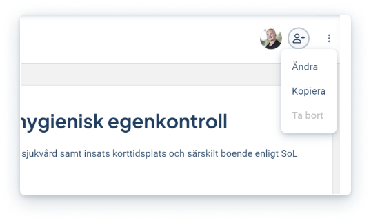 Kopiera checklista 1