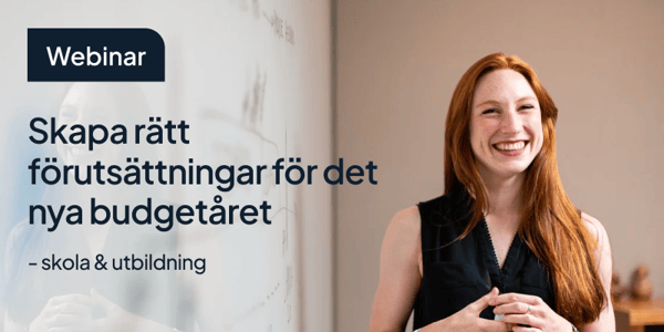 Skapa rätt förutsättningar för det nya budgetåret