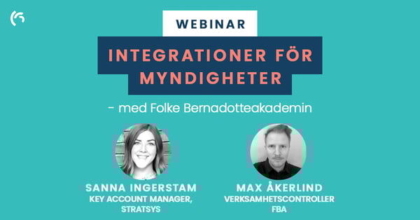 Webinarvideo - Integrationer för myndigheter - med FBA