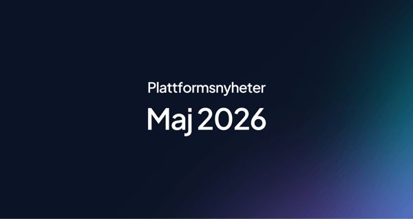 Plattformsnyheter | Maj