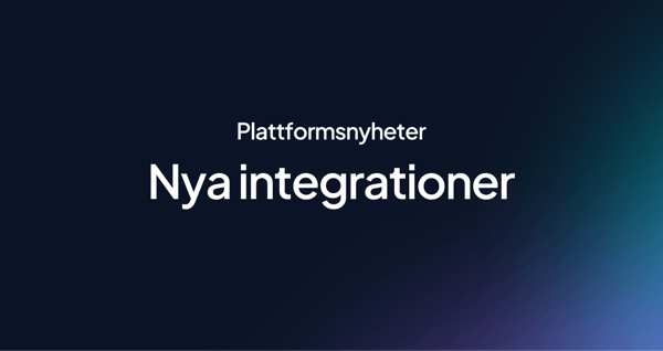 Nya integrationer - Unit4 och Lifecare