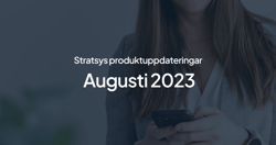 Plattforms- och produktuppdateringar, aug 2023