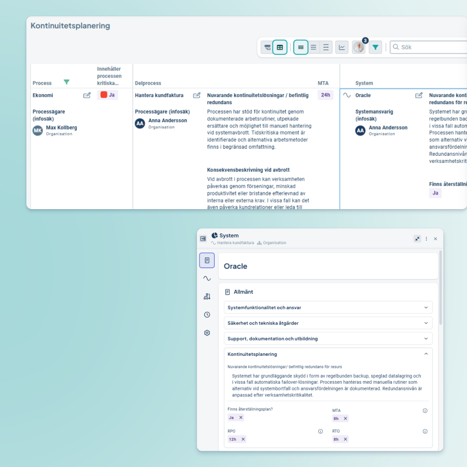 Kontinuietsplanering