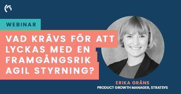 Webinarvideo - Vad krävs för att lyckas med en framgångsrik agil styrning?
