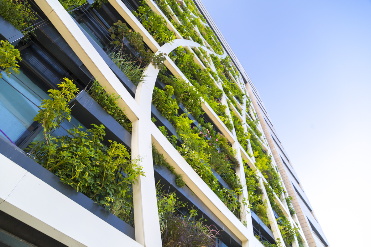 building-with-flowers