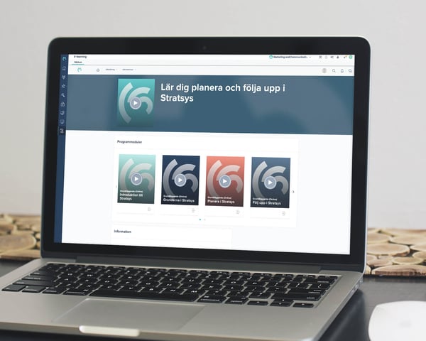 Utbildning när och var du vill med Stratsys E-learning