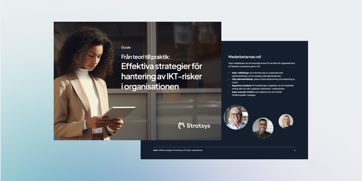 Effektiva strategier för hantering av IKT-risker - Stratsys